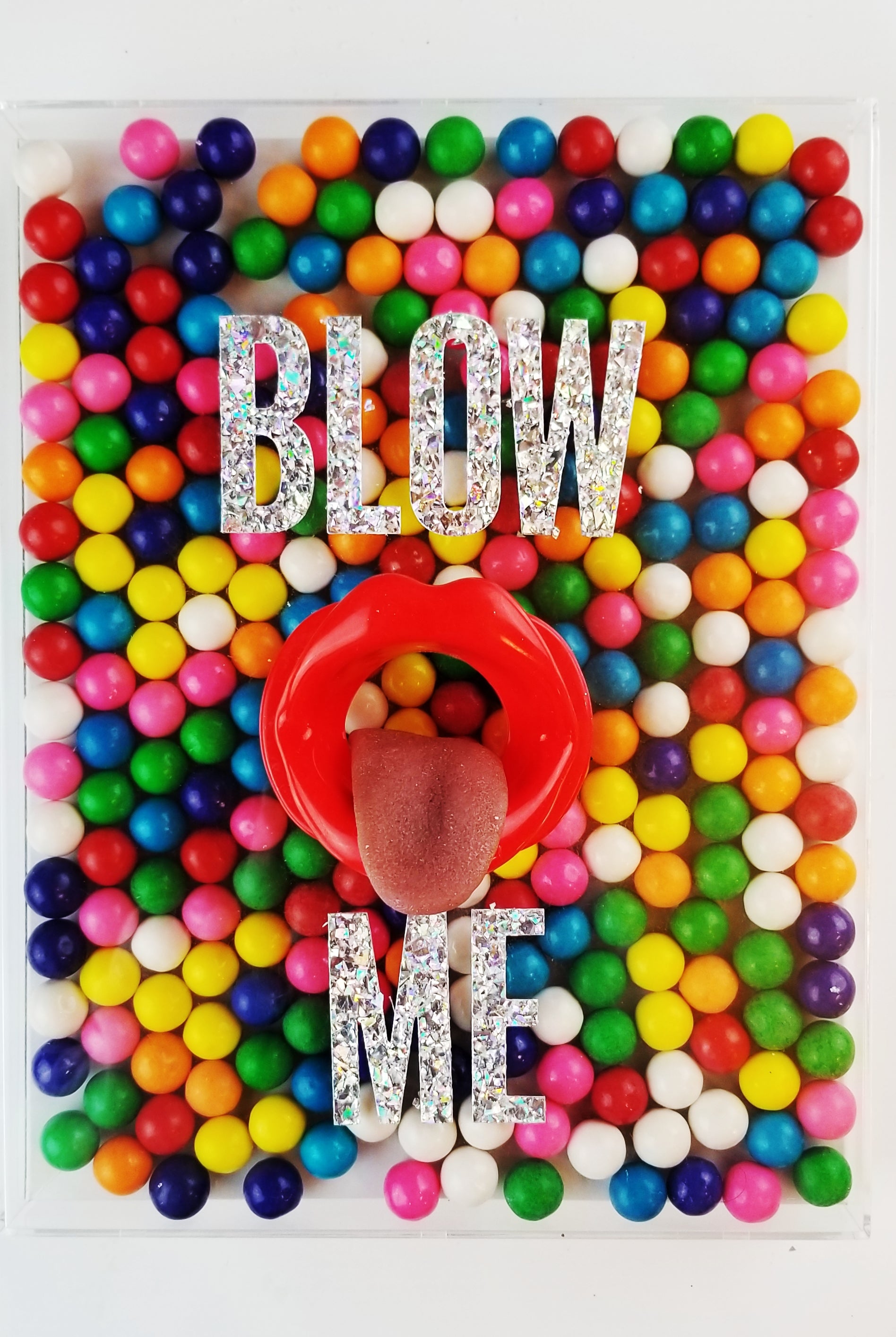 A Wacky Gumball Wall Piece