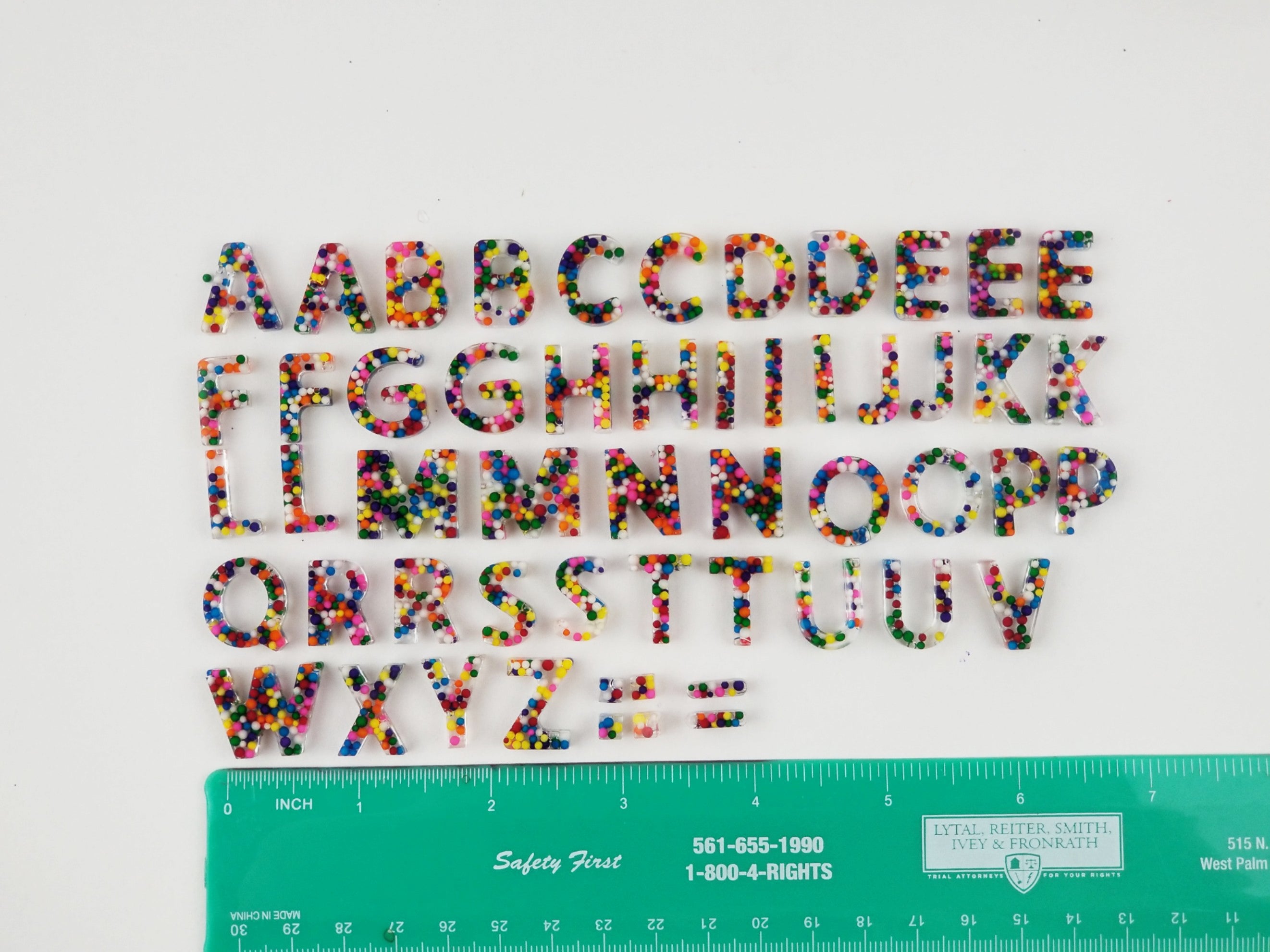 A Sprinkle Alphabet Tough Tray Kit!