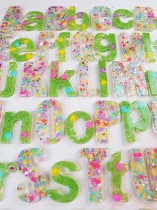 A Set of Easter letters (Upper and Lowercase)
