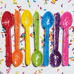 Load image into Gallery viewer, Rainbow Sprinkle Spoons
