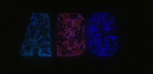 A Combo Set of Space Sprinkle letters (Upper and Lowercase)