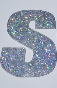 Holographic Glitter Letters