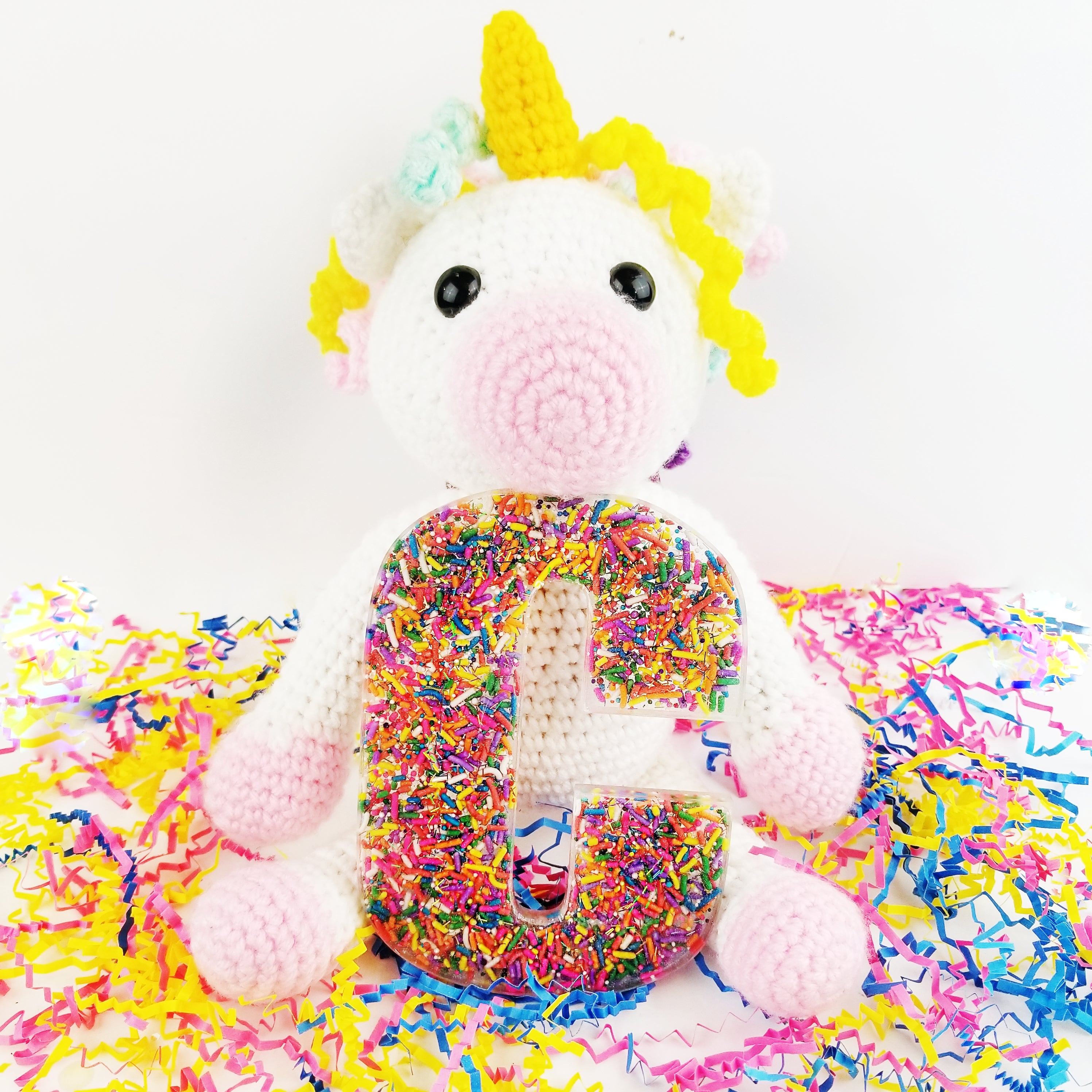 A Single XXL Sprinkle letter