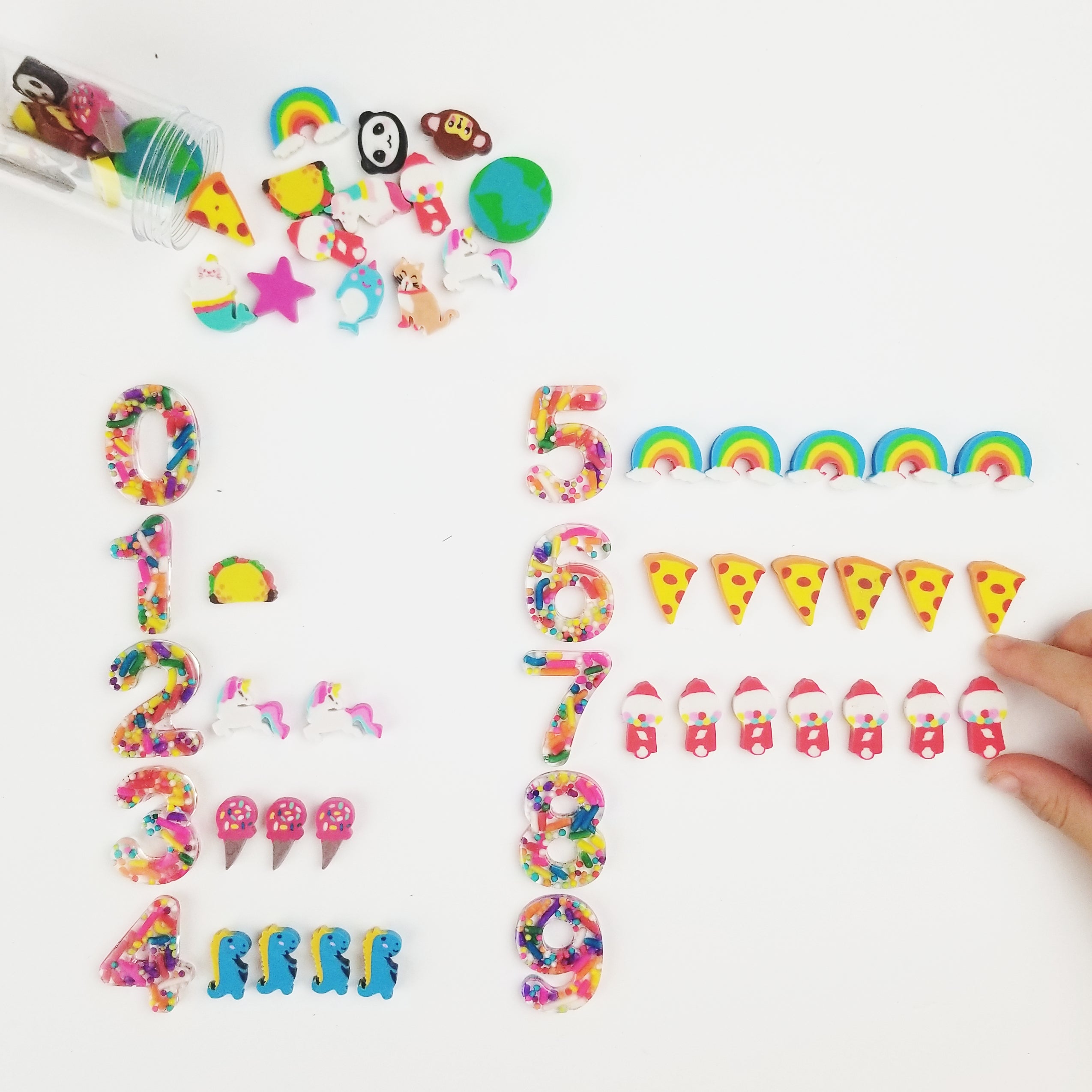 Sprinkle numbers