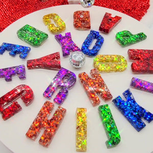 Disco Diamond Alphabet Set