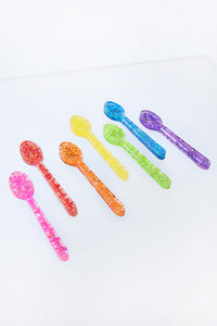 A Set of Rainbow Spoons