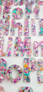 A Set of Mermaid Treasure Alphabet Letters Uppercase (Large)