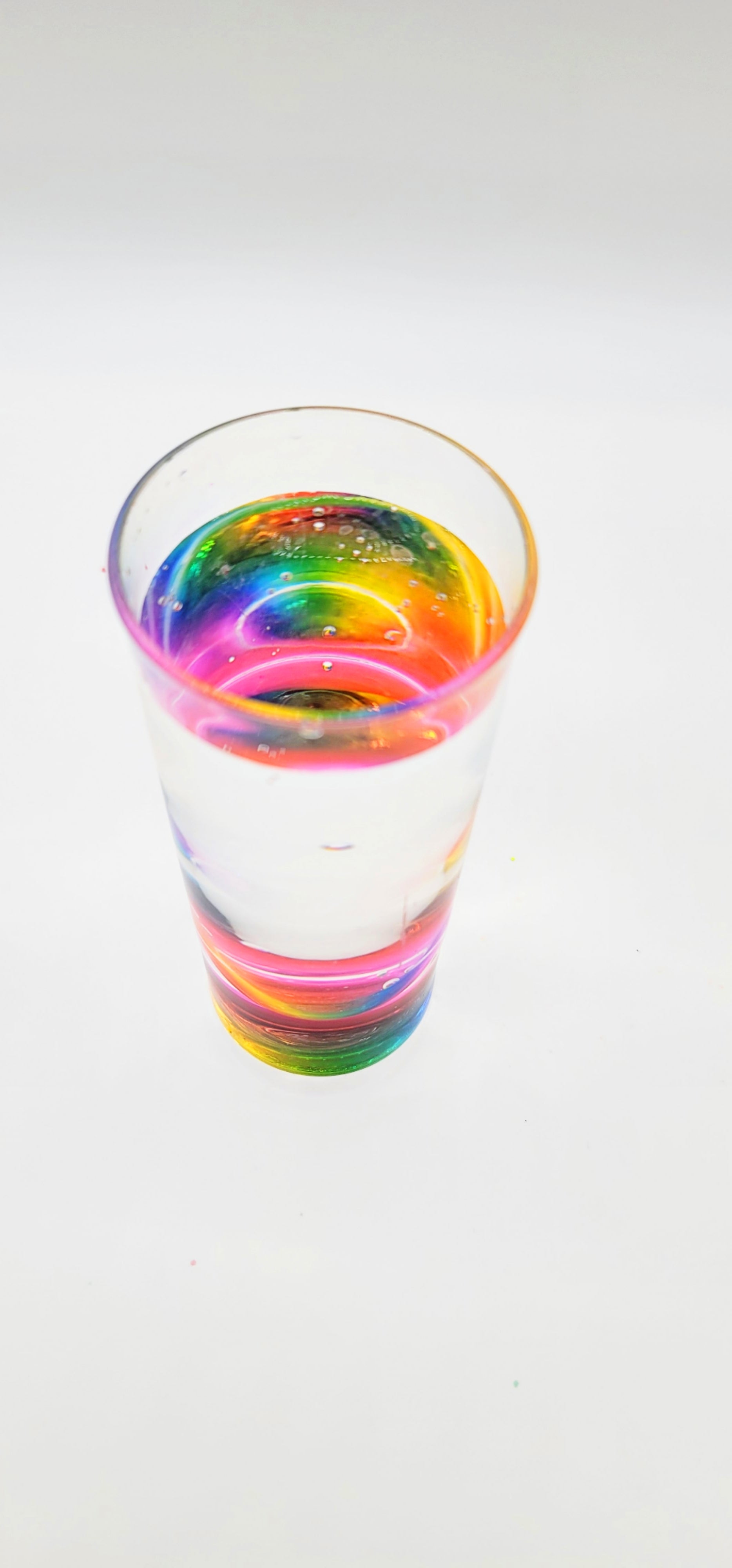 Magic Rainbow Water Sensory Cups
